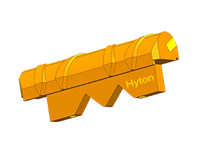 Hyton Rotor Tip Set Suit Sandvik CV217 Pièce de rechange pour concasseur VSI à impact d'arbre vertical