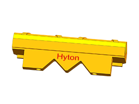 Hyton Rotor Tip Set Suit Sandvik CV217 Pièce de rechange pour concasseur VSI à impact d'arbre vertical
